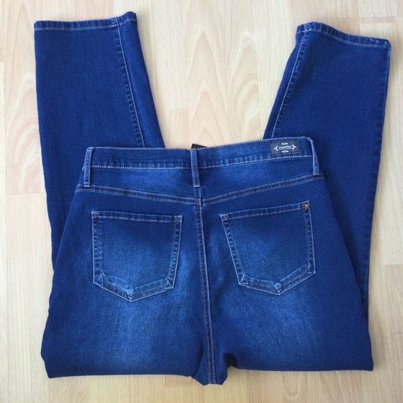 Nanette Lepore 14 Belle High Rise slim straight jeans - Picture 7 of 8